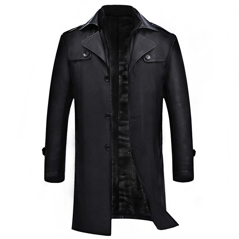 Men's leather clothes Haining leather clothes ...