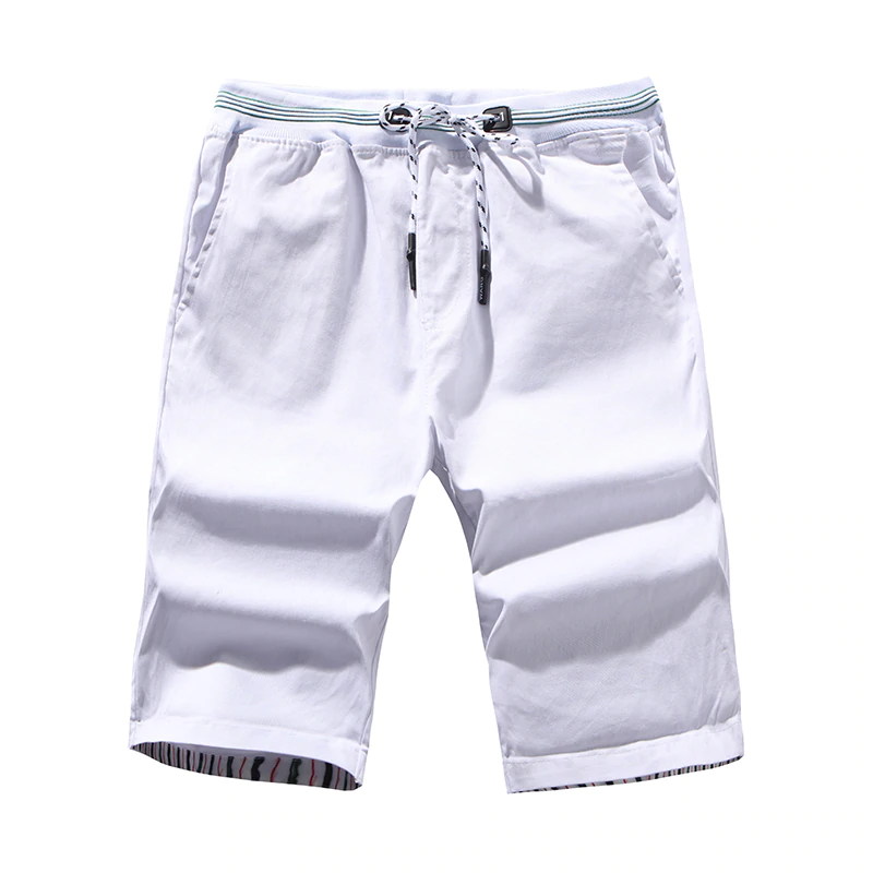 Mens Shorts Summer Men Casual Comfort Striped Breathable Fitness Short