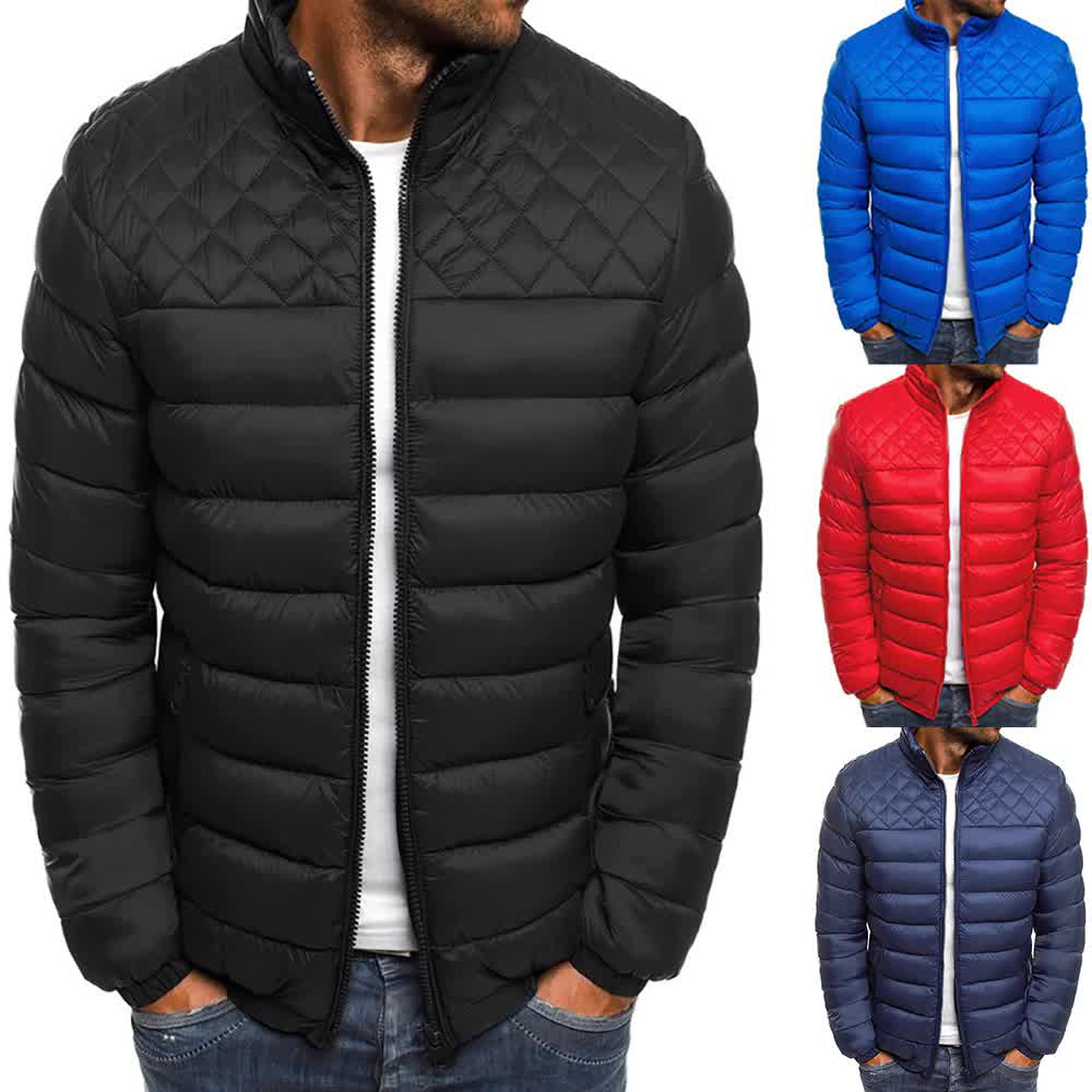 Winter Men's Coats Warm Thick Male Jackets Padded Casual Hooded Parkas Men Overcoats Mens Clothing