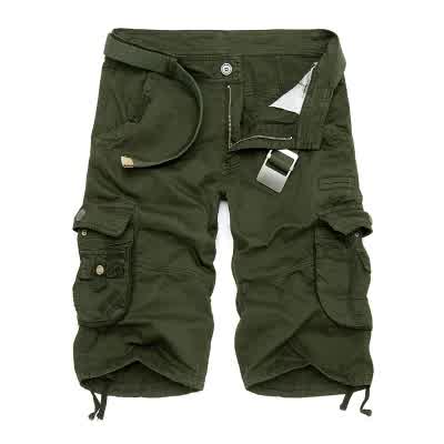 Mens Military Cargo Shorts New Army Camouflage Tactical Shorts Men Cotton Loose Work Casual Short Pants