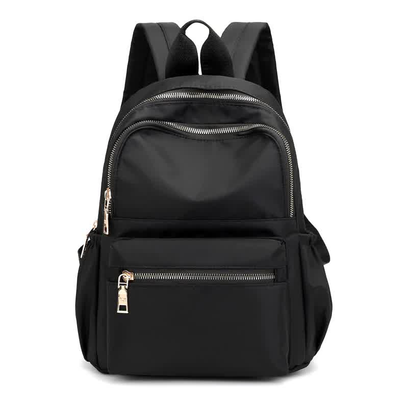Casual Oxford Women Backpack Black Waterproof Nylon School Bags