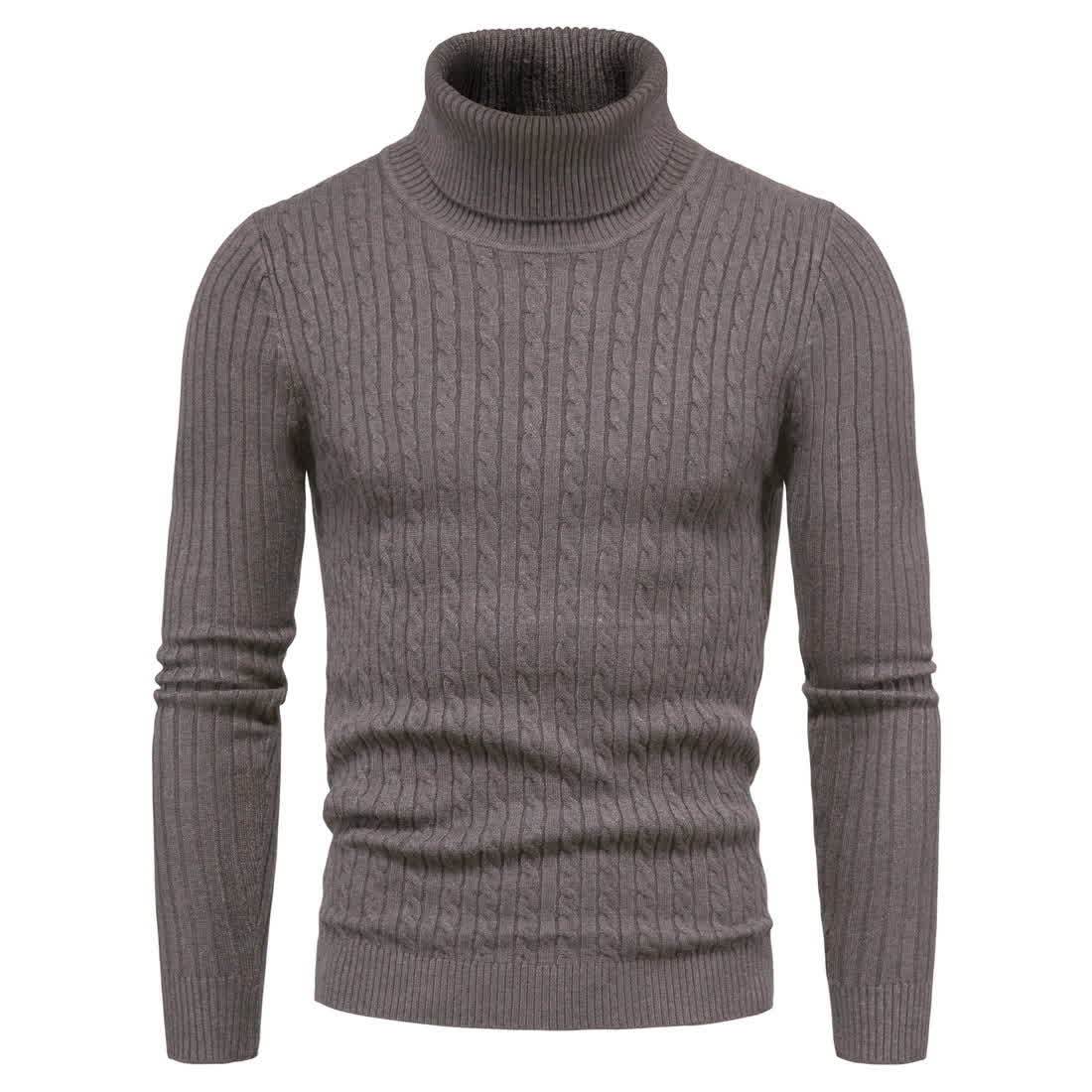 Men Winter Black  Sweaters Good Quality Men Slim Fit Elastic Pullovers Sweaters New Male Solid Casual Sweaters