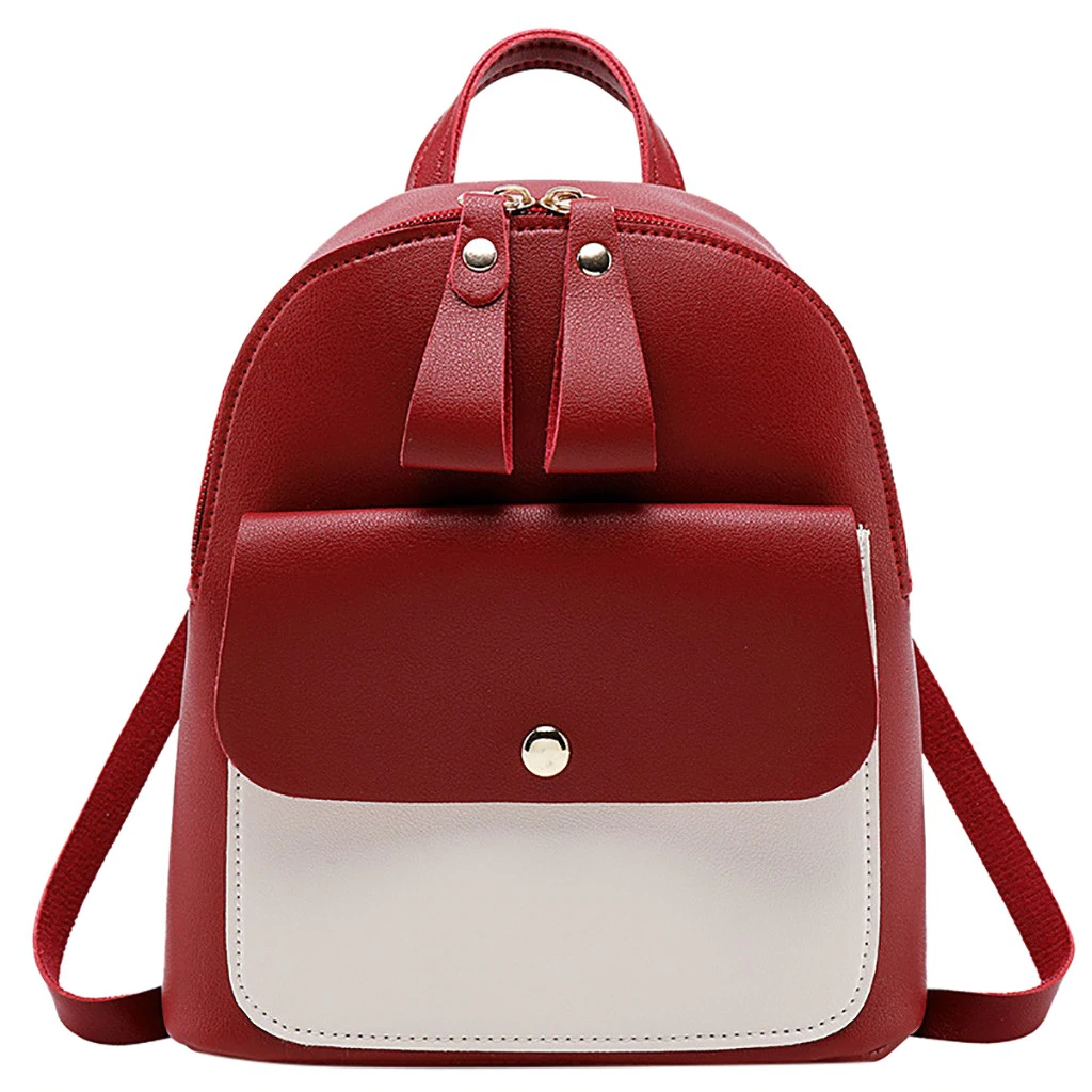 Mini backpack Women bagpack Fashion Shoulders Small Backpack Purse Mobile Phone Messenger Rucksack