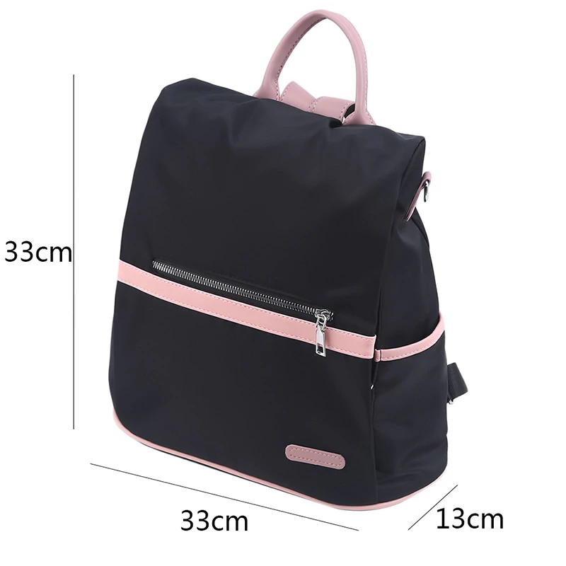 Fashion Casual female Oxford Backpack Waterproof teenagers Girls Packbag School Bags Pink Women Travel Bag