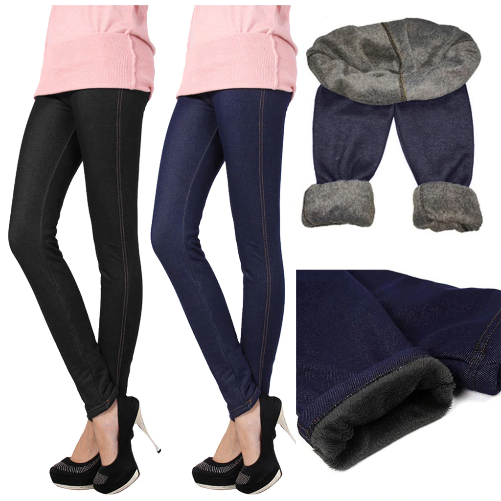 Winter Plus Size Leggings Women jeans Jegging Plus...