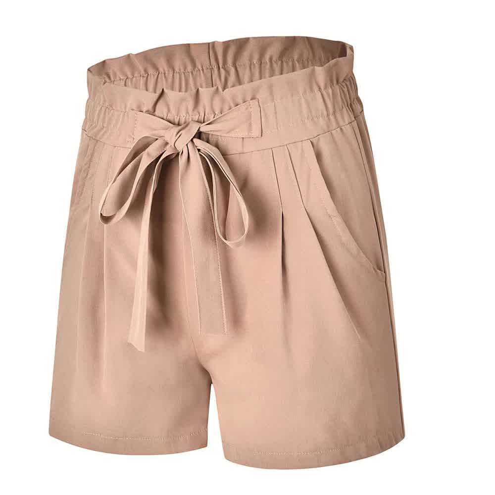  Summer Women Clothes Shorts Fit Elastic Shorts Be...