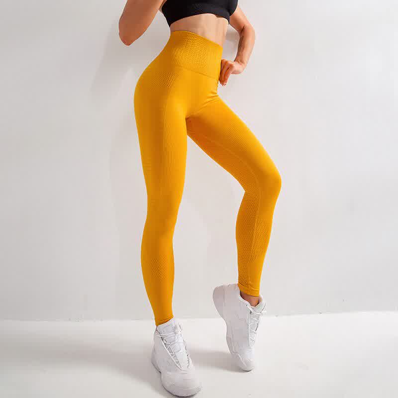   Women Seamless Fitness Leggings High Waist Stretch Quick-Drying Pants Girls Slim Sports Gym Leggins Workout Jeggings