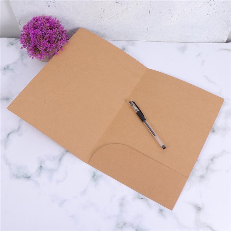 Paper File Holder A4 Paper Protector Paper Folder Protect Important Files Office Supplies