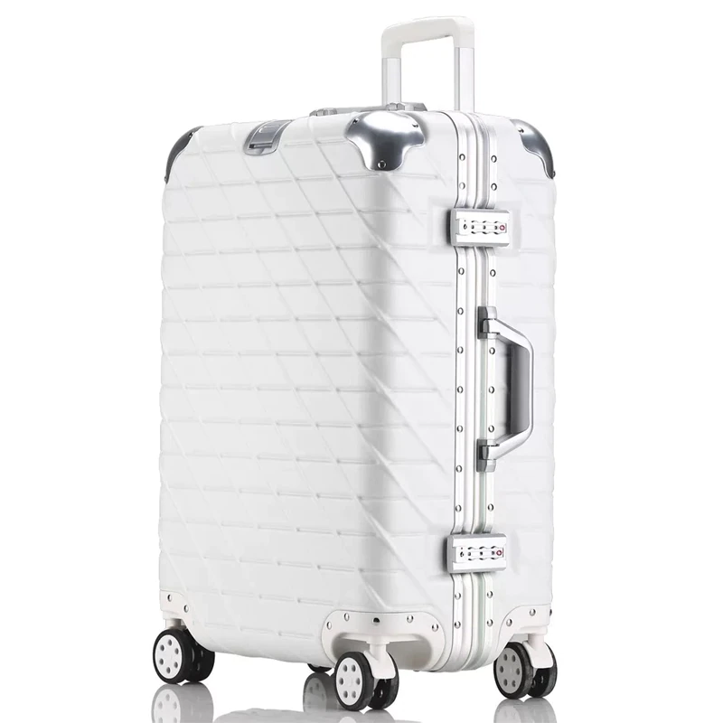 29 inch High capacity Rolling Luggage bag Spinner Wheels 20 inch Women&Men Carry on Trolley suitcase Aluminum Frame Travel Bag