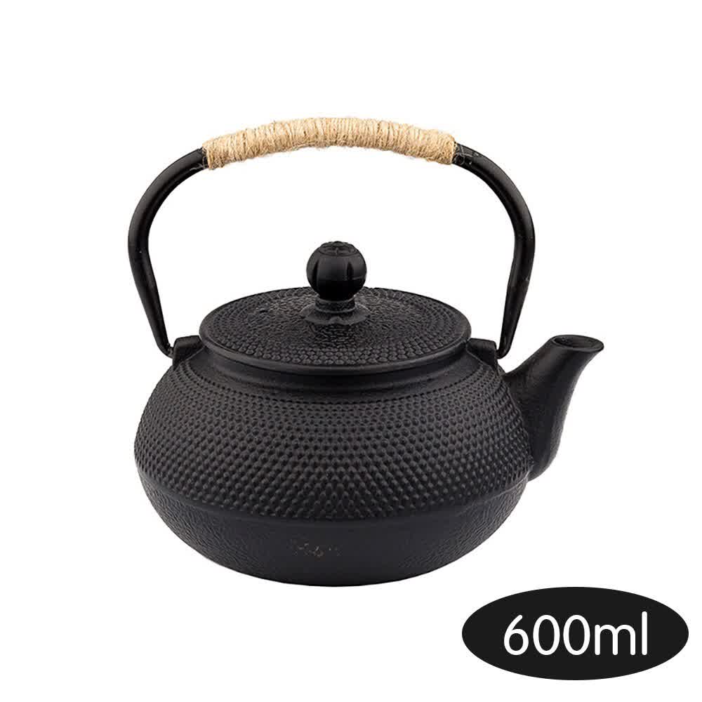 600/800/1200 ML Cast Iron Heat-Resistant Teapot In...