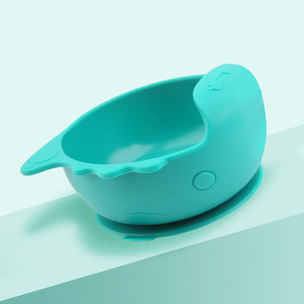 Silicone Bowl Baby About Suction Cup Bowl Anti Falling Tableware Food Grade Baby Food Bowl