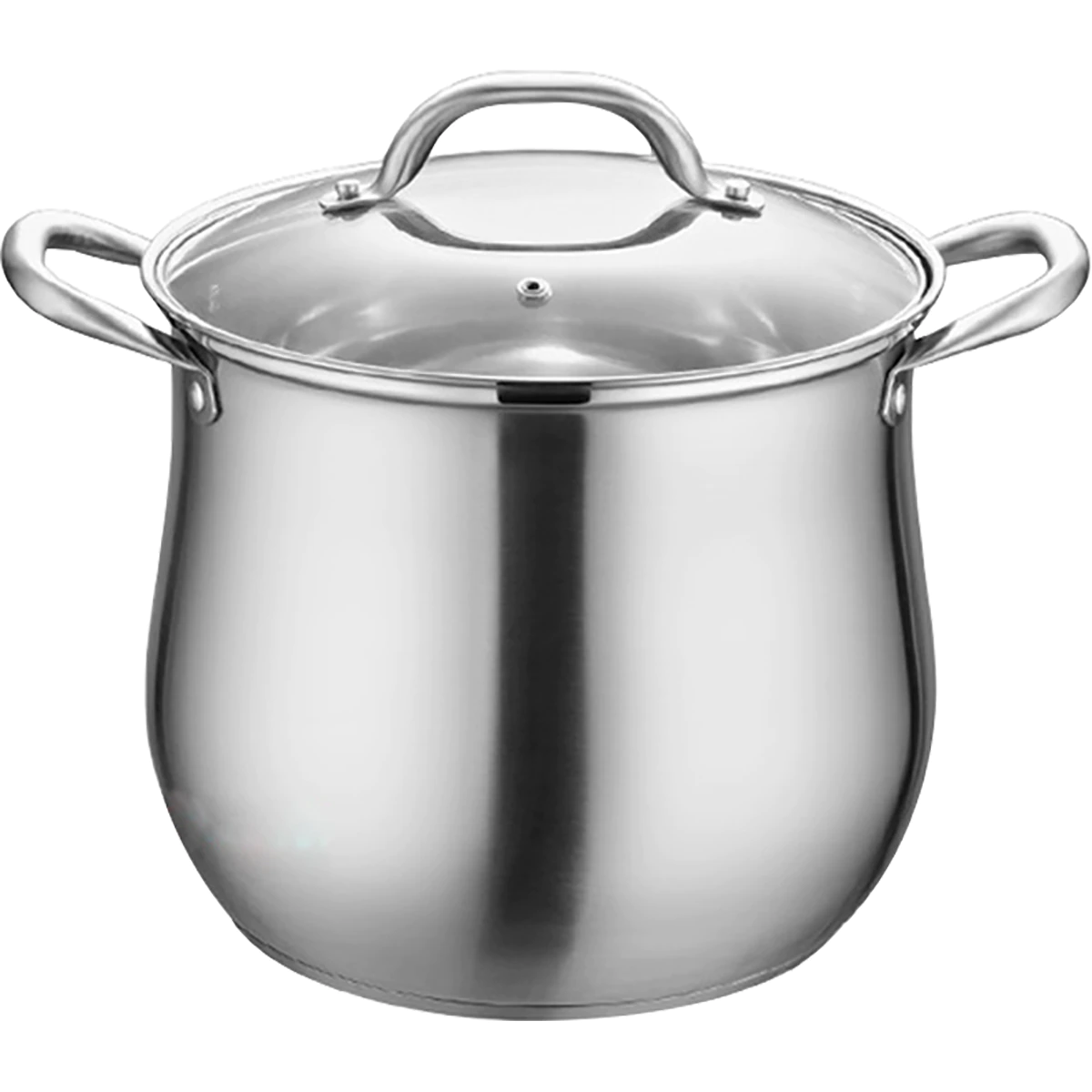 Household 304 Stainless Steel Soup Pot Extra-high with Double Bottom and Thick Stew Pot Cookware Kitchen Pots Hot Pot