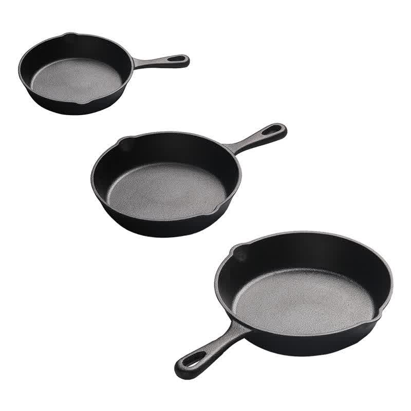Cast Iron Frying Pan frying plate for Breakfast Making Kitchen Accessories Cookware Iron Omelet Pan Tray Plate