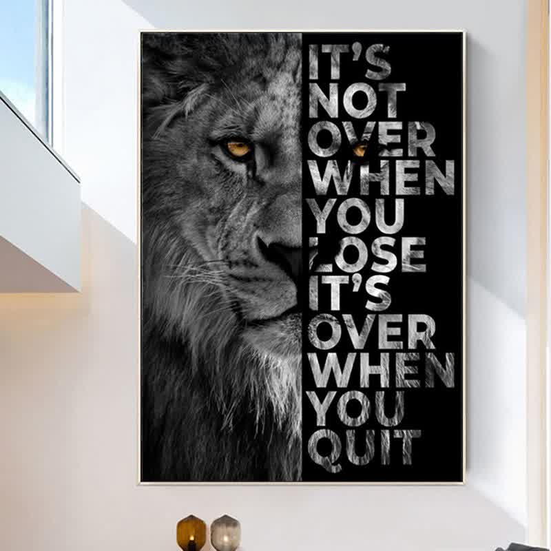 Modern Wild Lion  Canvas Painting Art Nordic Posters and Prints Wall Pictures for Living Room Decor