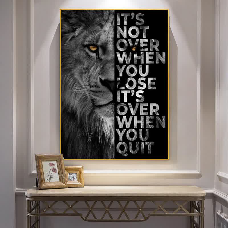 Modern Wild Lion  Canvas Painting Art Nordic Posters and Prints Wall Pictures for Living Room Decor