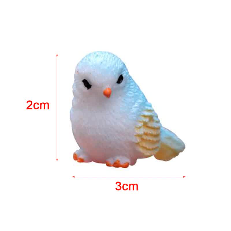 1pcs Artificial Colorful Little Bird figurine Anim...