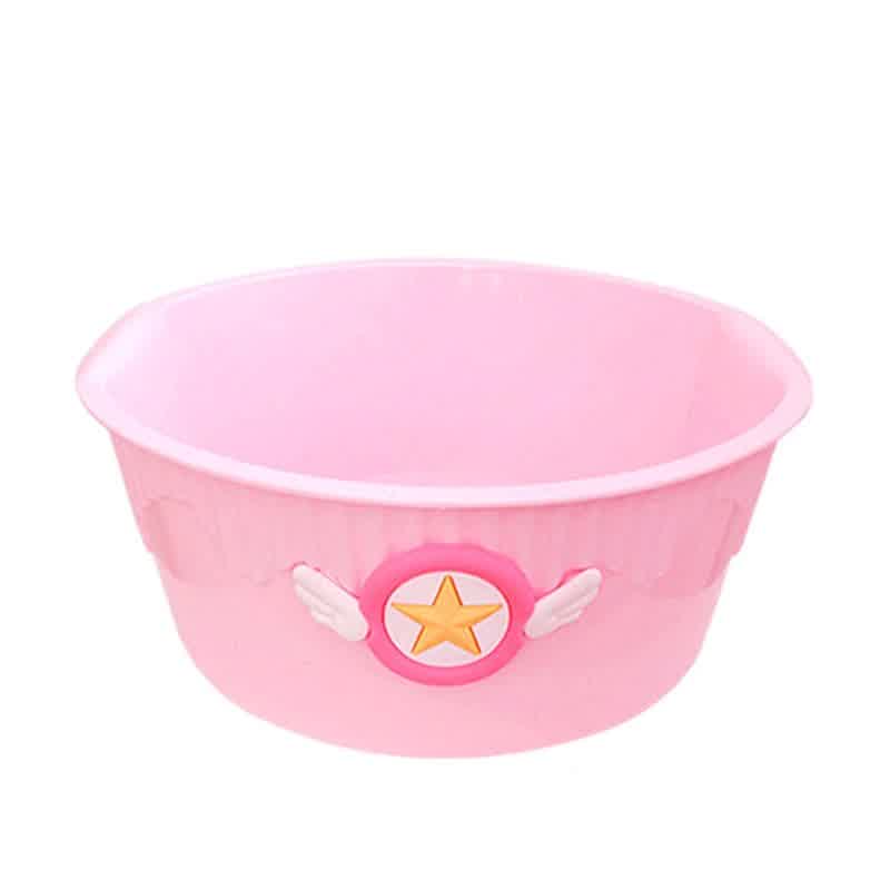 1pcs Anime Card Captor Sakura Pink Plastic Wash Ba...