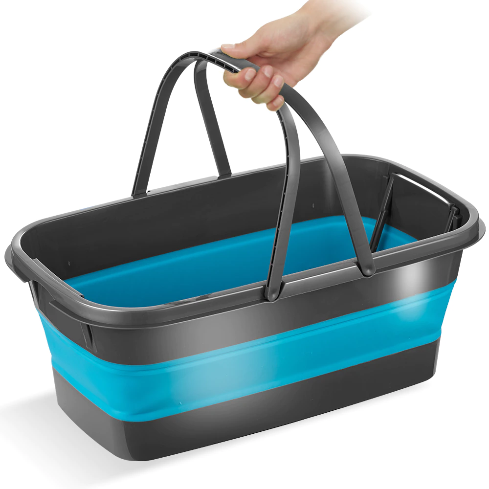 Bucket Portable Foldable Bucket Solid Basin ...