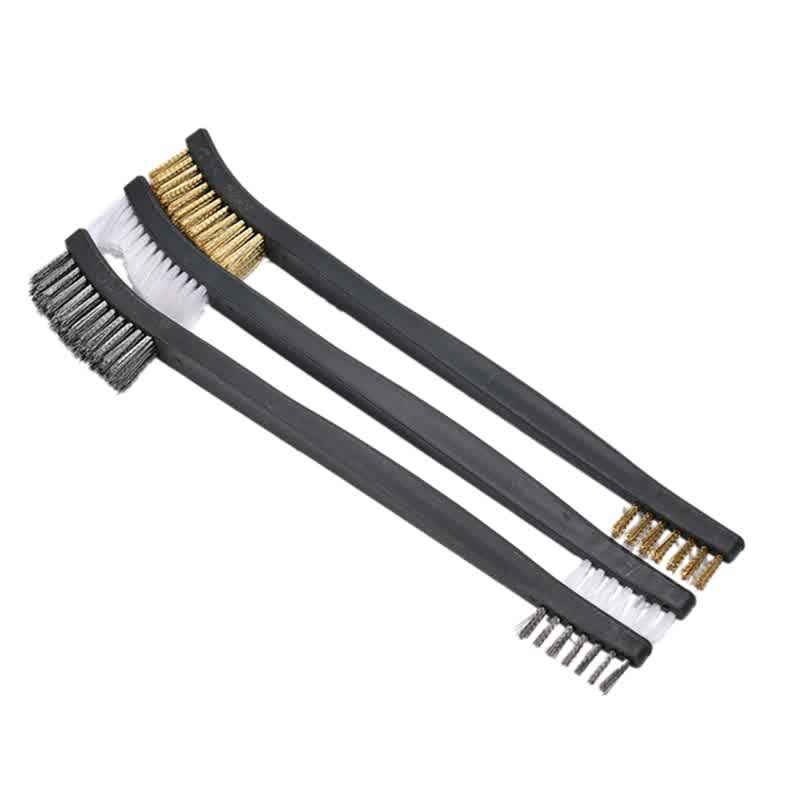 3PCS Rust Cleaning Industrial Wire Brush Stainless...