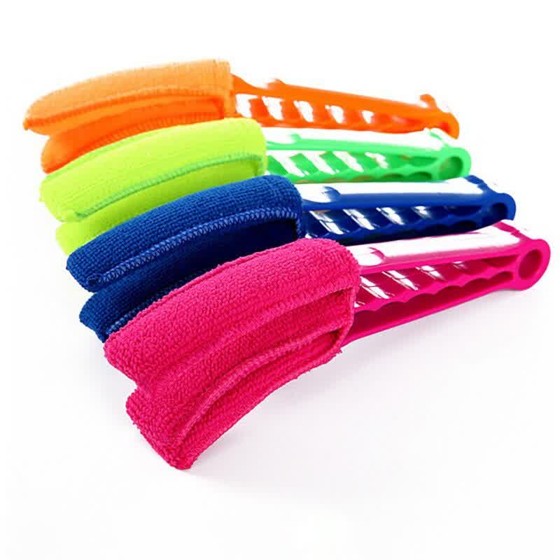 Microfiber Car Auto Air Conditioner Vent Outlet Cleaning Brush Home Window Shade Shutter Blind Louver Cleaner Duster