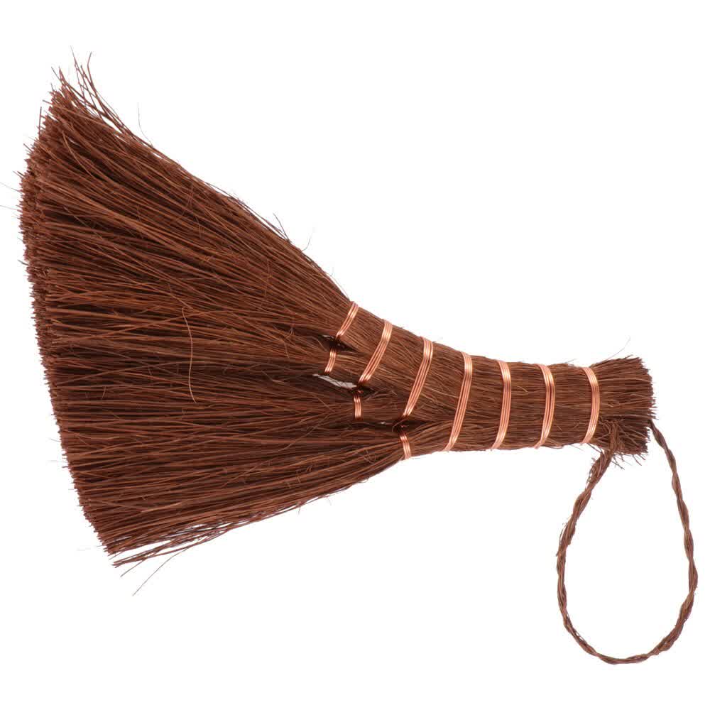 Practical Small Broom Natural Palm Home Cleaning B...
