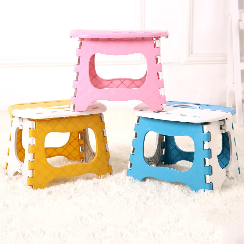 Portable Thicken Folding Small Bench Portable Small Stool Outdoor Camping Fishing Stool Adult Children Home Stool