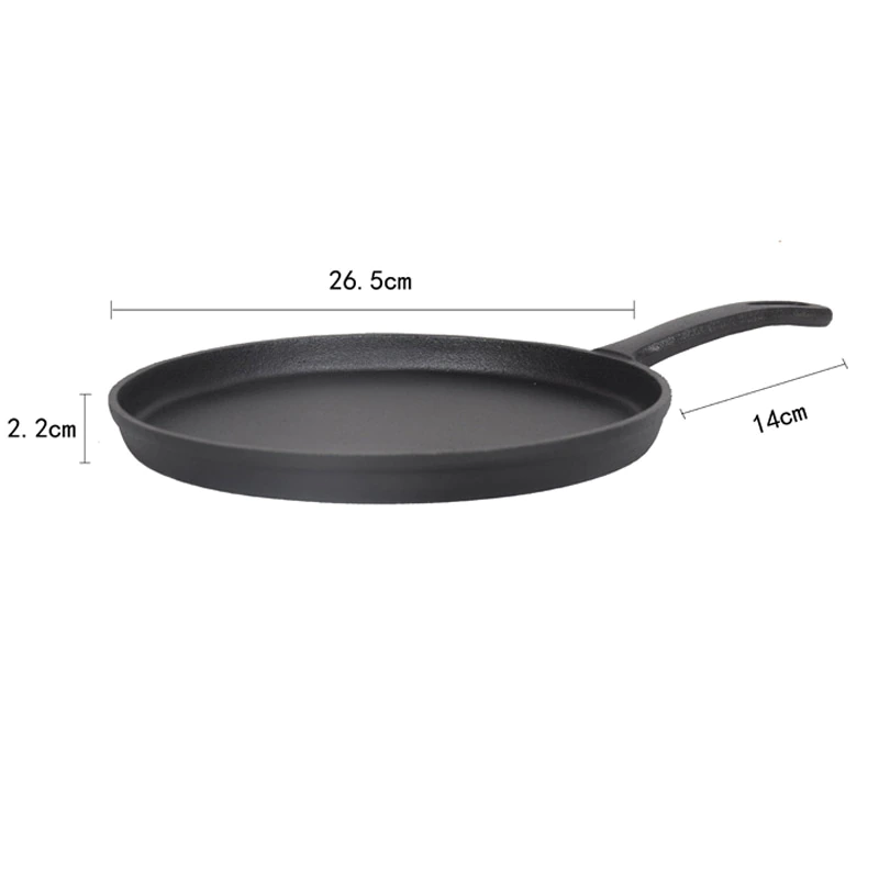 Thickened Cast Iron Non-stick Frying Pan Maker Flat Pan Griddle Breakfast Omelet Baking Pans