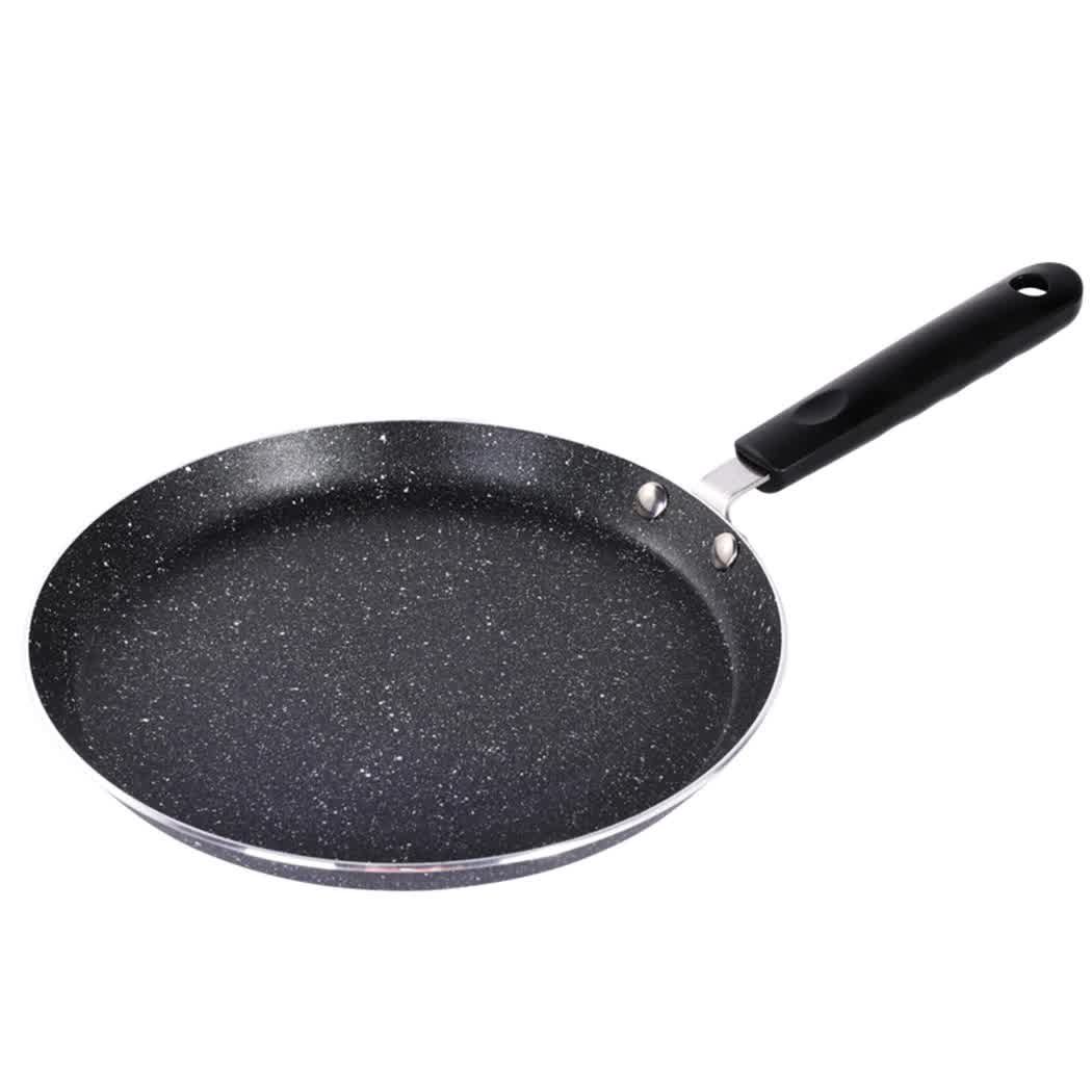 Non Stick Frying Pan Aluminum Alloy Crepe Pan Pancake Egg Steak Frying Pot Pizza Panckae Pans With Handle Cooking Tool Cookware