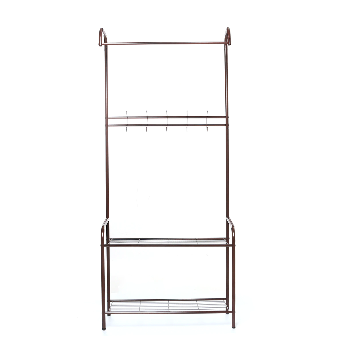 Multifunction Simple Clothes Holder Hanger Coat Rack Stainless Steel Floor Stand Coat Rack Clothes Rack Clothing Rack Furniture