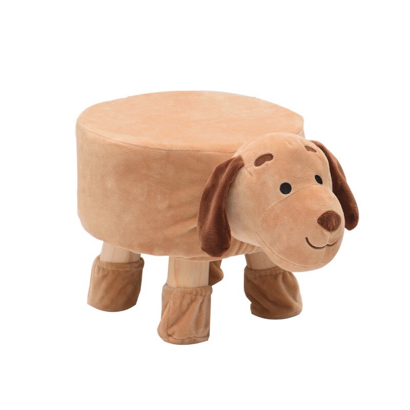 Small Bench Animal Change Shoes Stool Dining Chair Child Household Sit Pier Baby Cute Cartoon Sofa Low Chair Creativity