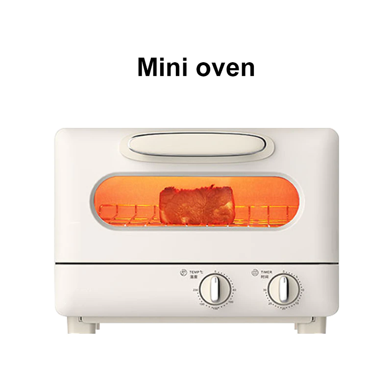 Electric Oven Multifunctional Mini Oven Frying Pan Baking Machine Household Pizza Maker Fruit Barbecue Toaster Oven For Home
