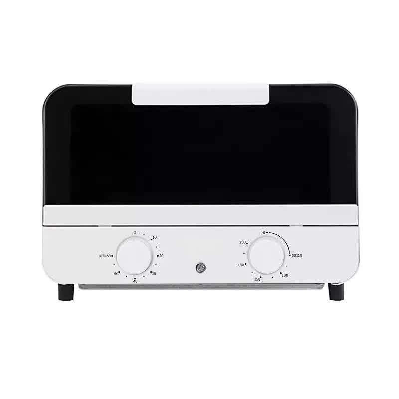 12L Multi-function Stainless Steel with Timer Bake Broil Includes Baking Pan and Rack toaster pizza Electric mini Oven
