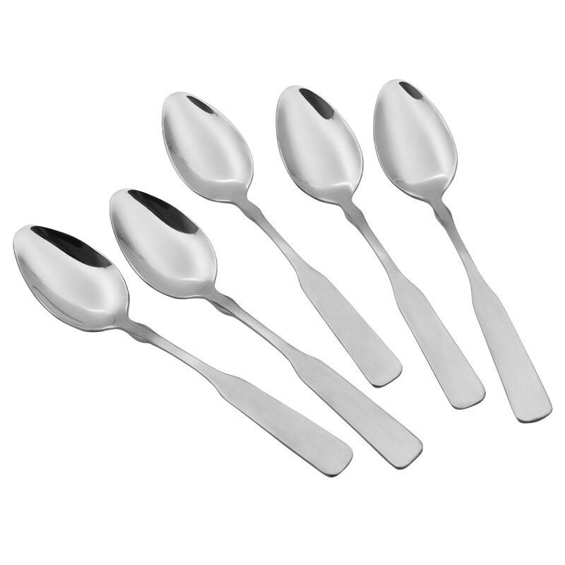 5pcs Buffet Banquet Serving Spoons Stainless steel Western Food Dinner Serving Spoon Dinner Tablespoon Kitchen Accessories