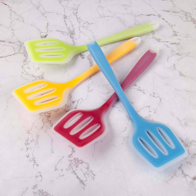 Silicone Matte Turners Butter Cake Spatula Scraper Shovel Baking Tools Set Hangable Kitchen Accessories 1PCS