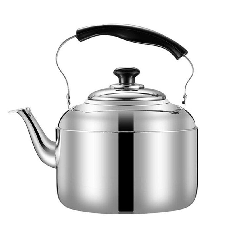 Stainless Steel Kettle Whistling Tea Kettle Coffee Kitchen Stovetop Induction For Home Kitchen Camping Picnic