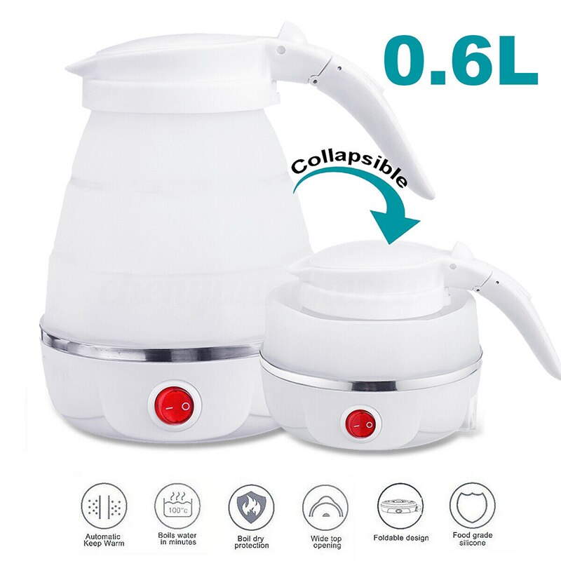 Foldable electric kettle kettle travel home automatic power off mini handheld electric kettle