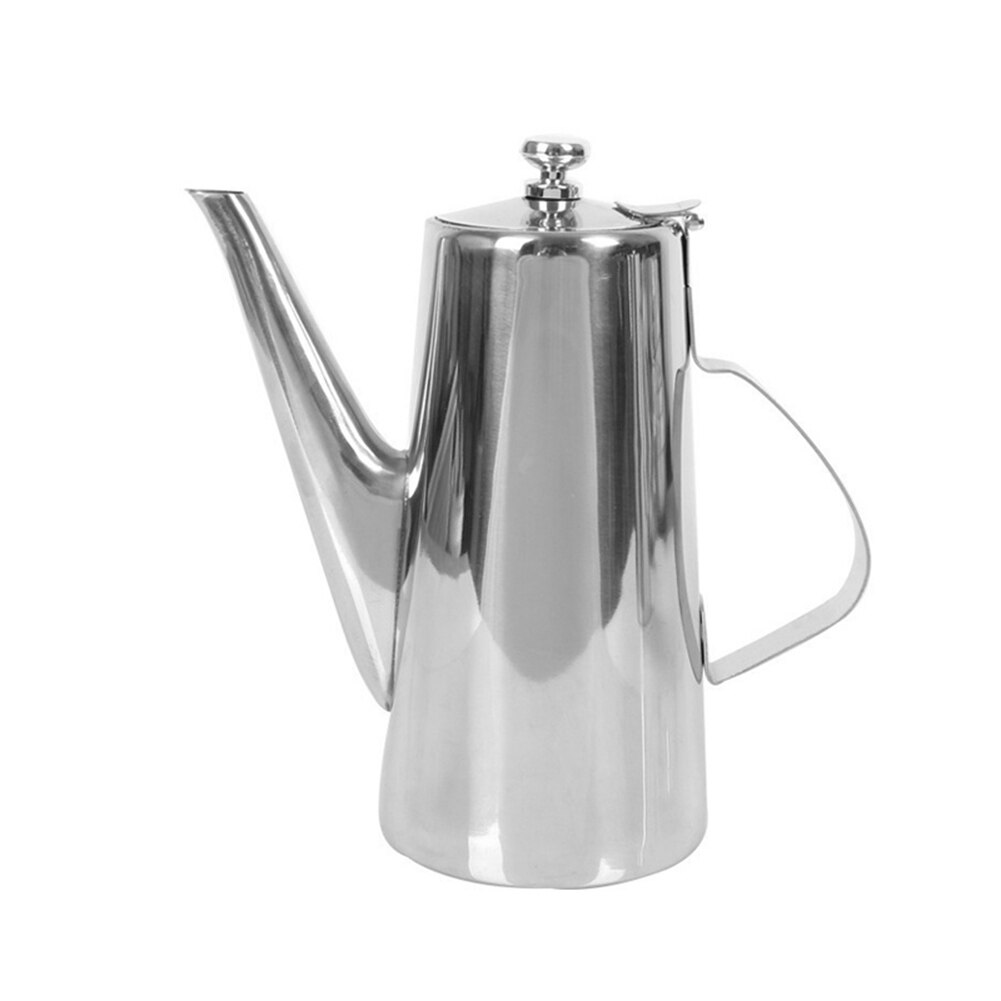 Stainless Steel Long Mouth Water Coffee Tea-pot Ke...