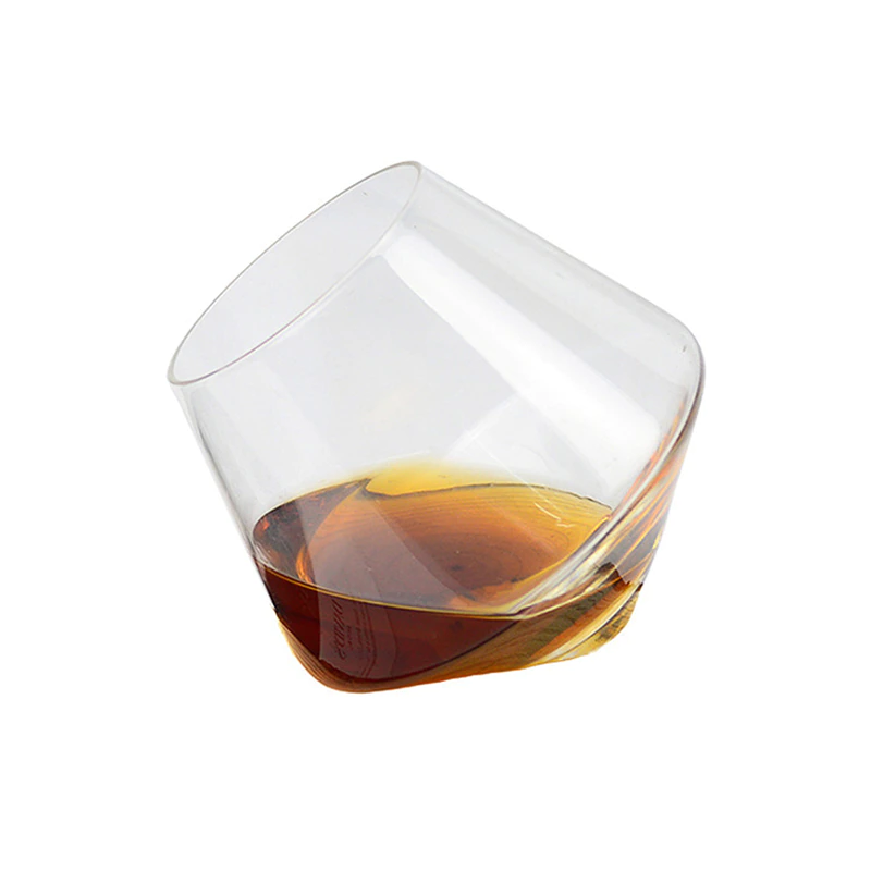 Crystal Wine Beer Glass Cup Wide Belly Whiskey Gla...
