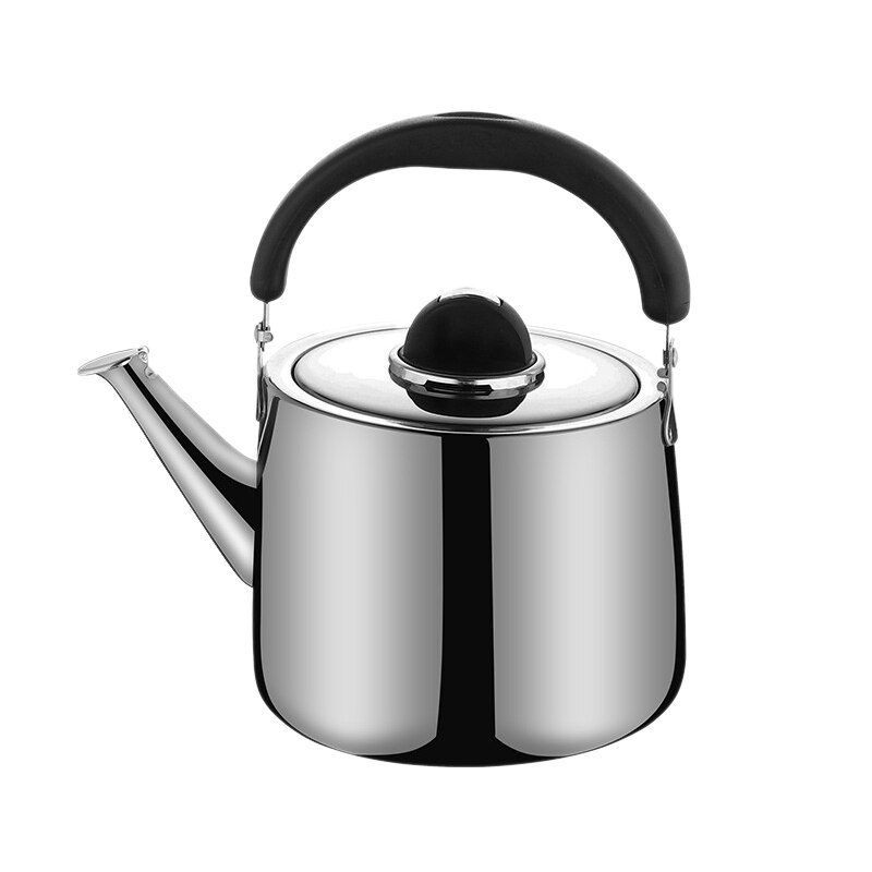 Steel Sound Kettle Gas Teapot Large Capacity Milk Hot Water Bottle Outdoor Camping Whistling Kitchen Tea Kettle