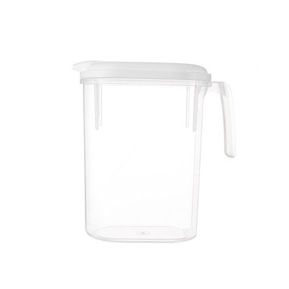 Kettle Useful Large Capacity Drink Pitcher Transparent White Water Bottle