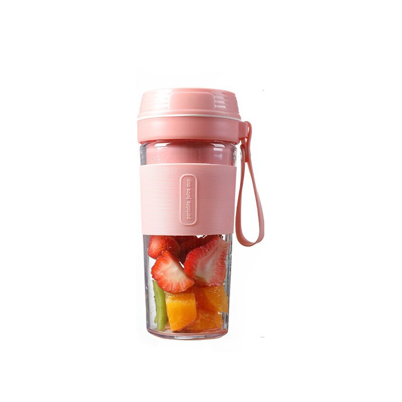 Portable Cordless Fruit Juicer USB Electric Handheld Smoothie Maker Blender Stirring Rechargeable Mini Portable Juice Cup Water