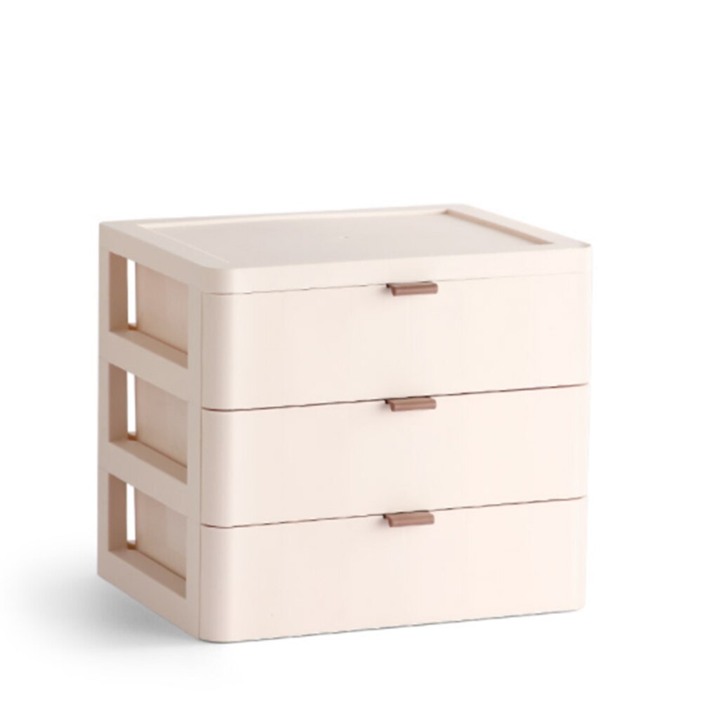Drawer Makeup Organizer Box Desk Storage Box Plastic Document Sundries Holder Cosmetic Storage Organizer Desktop