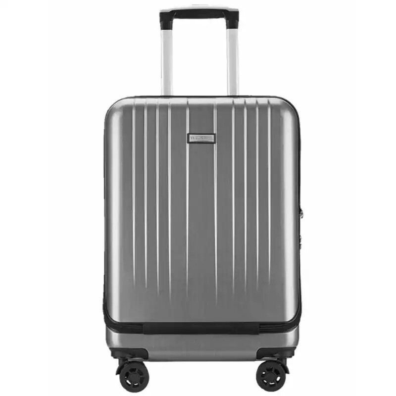 New charging USB travel luggage fashion trolley suitcase laptop bag men/women luxury pc upscale business box valise