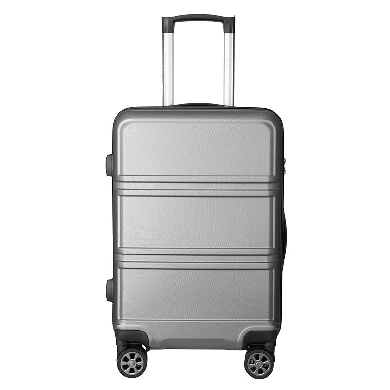 Business suitcase universal wheel boarding travel trolley case waterproof student luggage imitation carbon fiber
