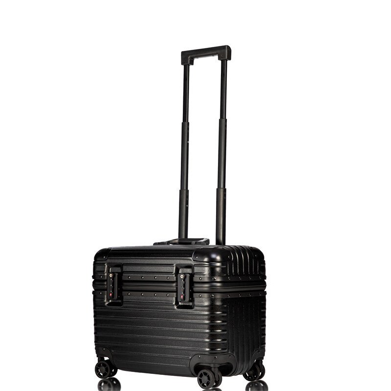 Makeup Suitcase Aluminum Frame Luggage Bag Waterpr...