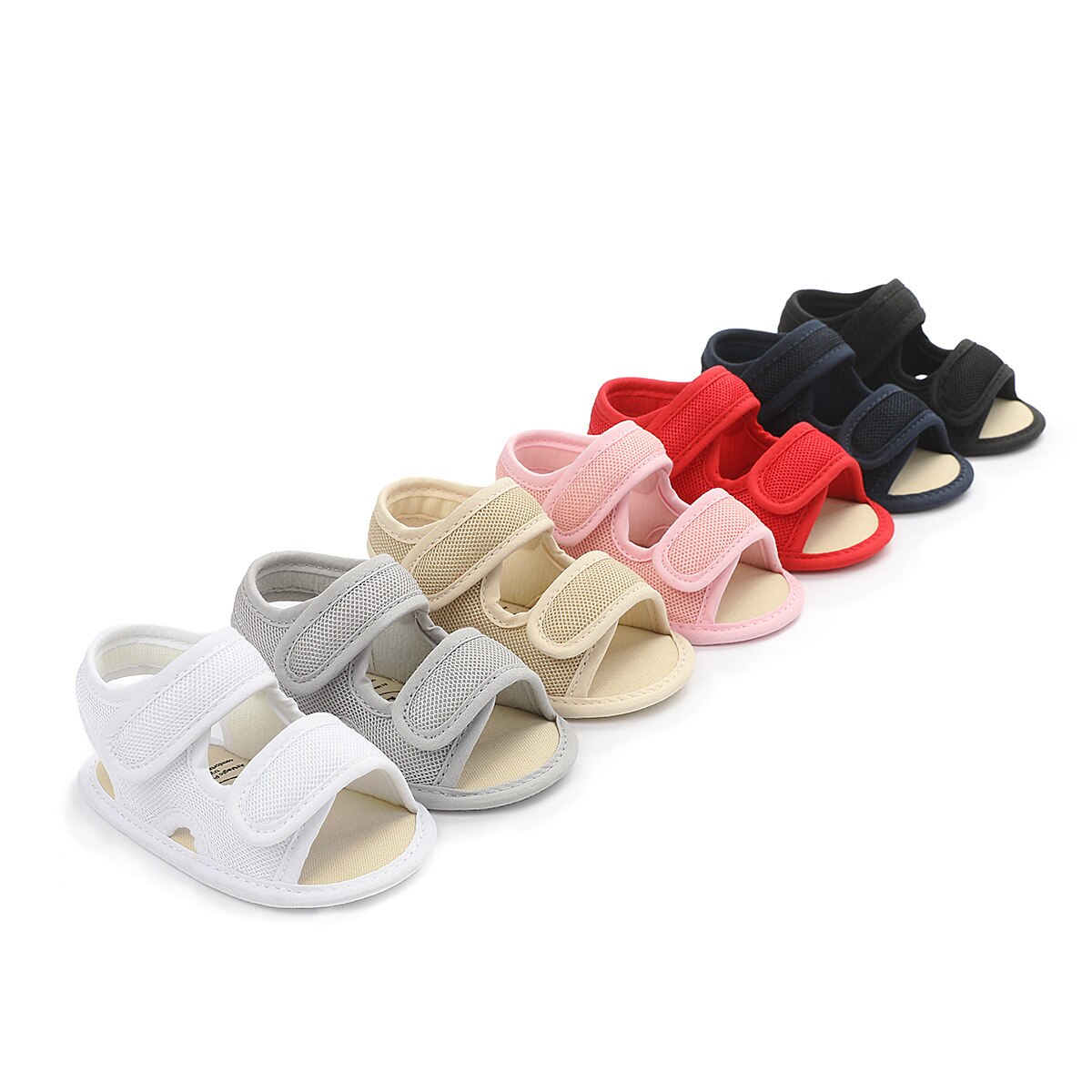 Summer Unisex Toddler Sandals Baby Girl Shoes Soli...