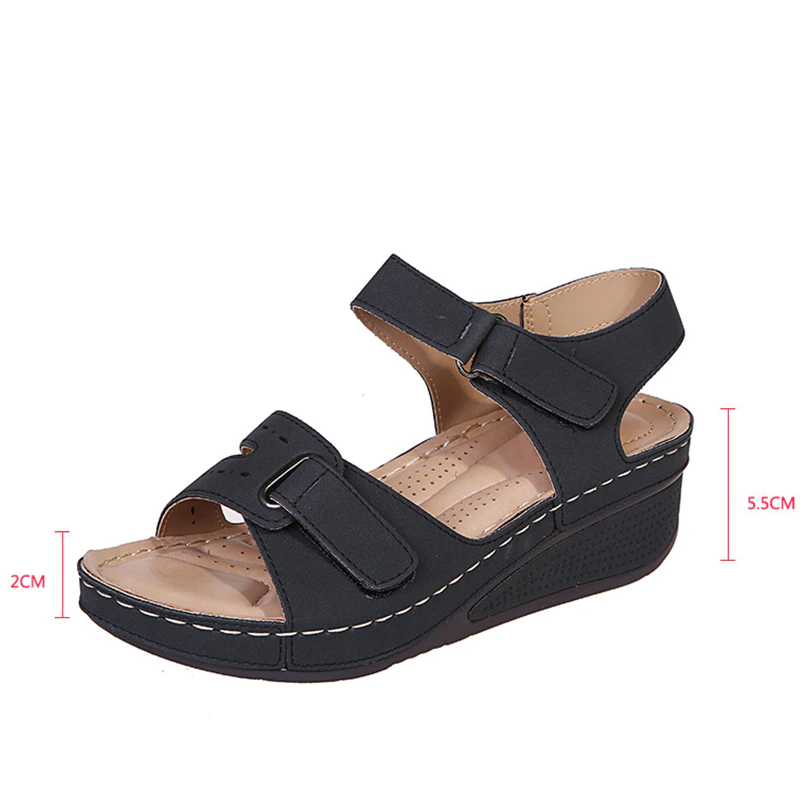 Summer Women Sandals Shoes Open Toe Women Shoes Non-Slip Women Shoe Lightweight Comfortable Breathable Plus Size Shoes