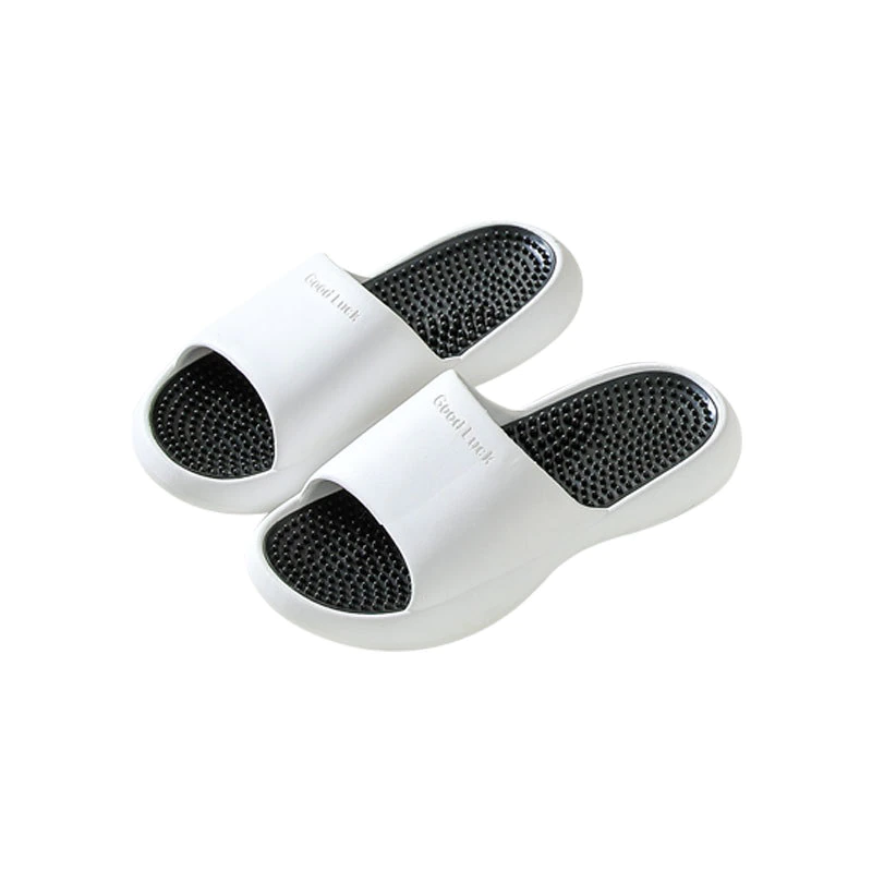 Massage Slippers Outdoor Beach Flat Non-slip Women Slides Indoor Bathroom Couple Sandals Summer Concise Female Shoes