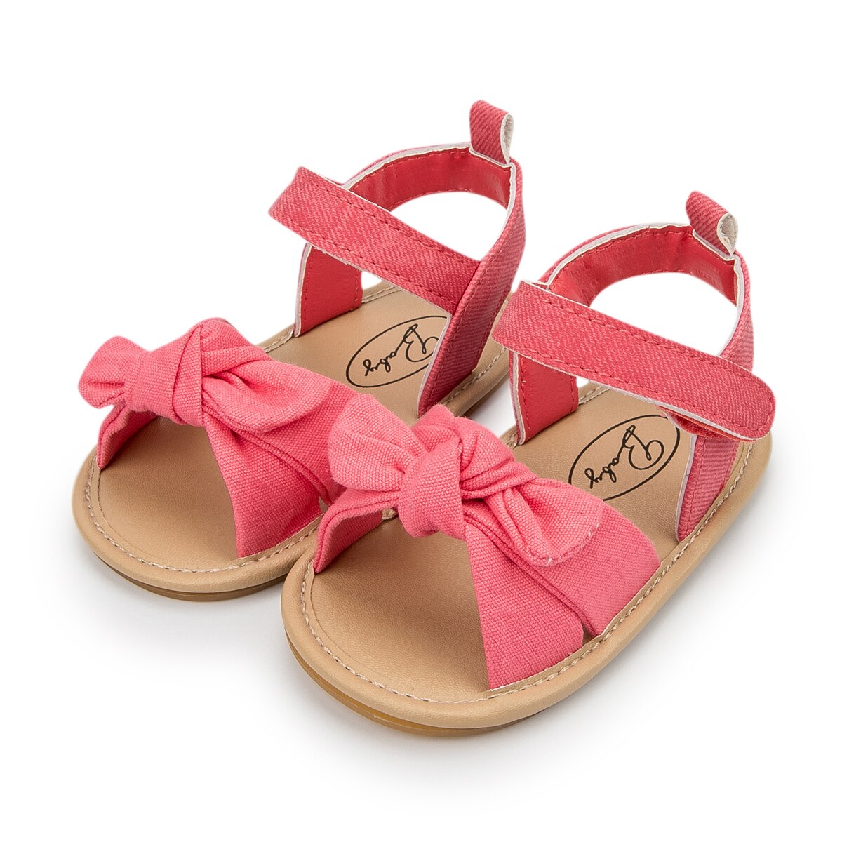 Summer Baby Girl Sandals Cute Bowknot Baby Girls Shoes Toddler Infant Flat Soft-Sole Summer Sandals Non-slip Shoes Crib
