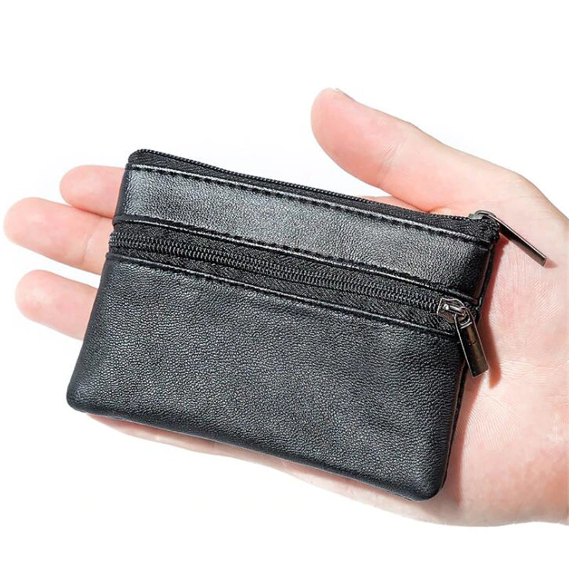 Women Men Coin Purse Men Small Bag Wallet Change Purses Zipper Money Bags Children Mini Wallets Leather Key Holder
